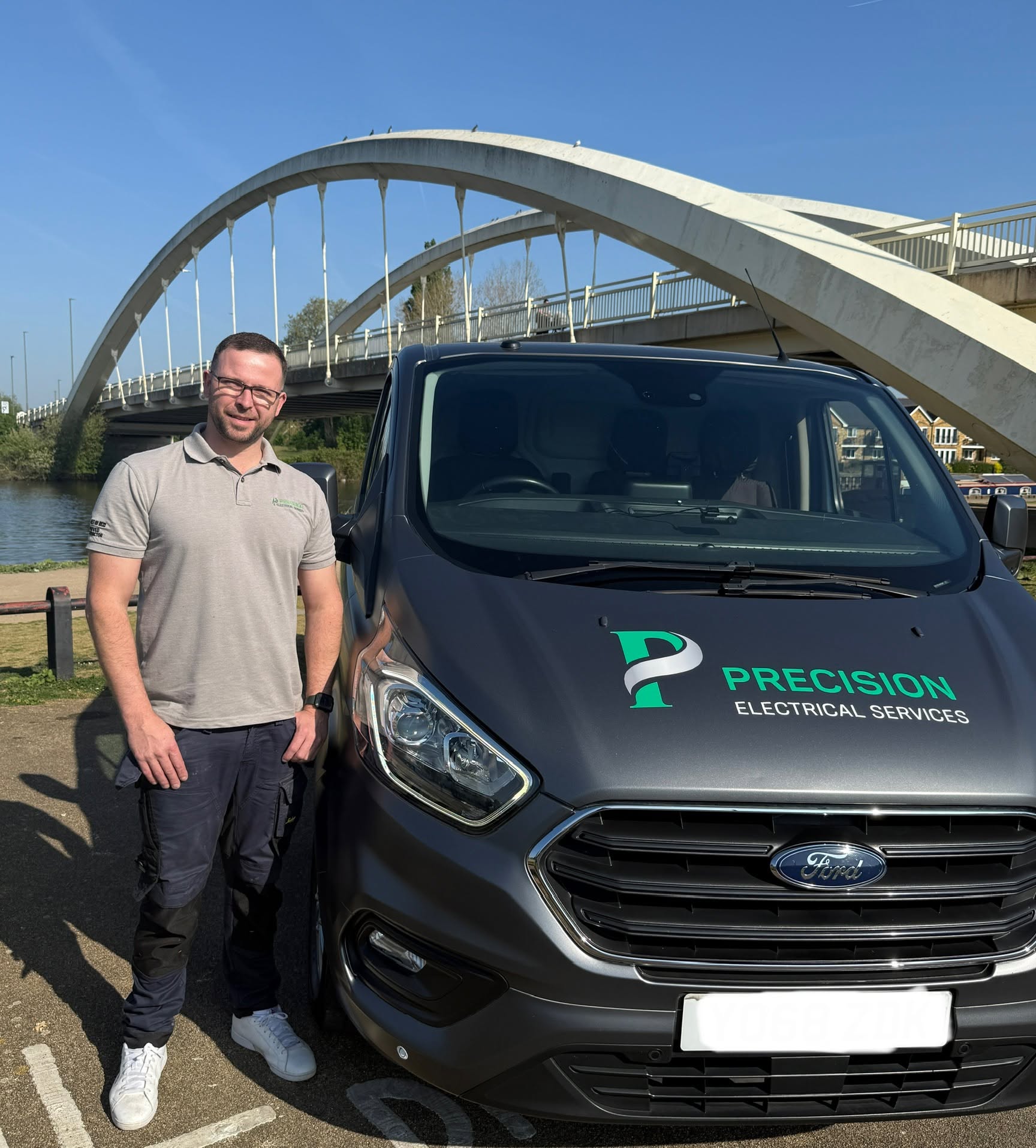 Daniel Brooks, electrician in Walton-on-Thames
