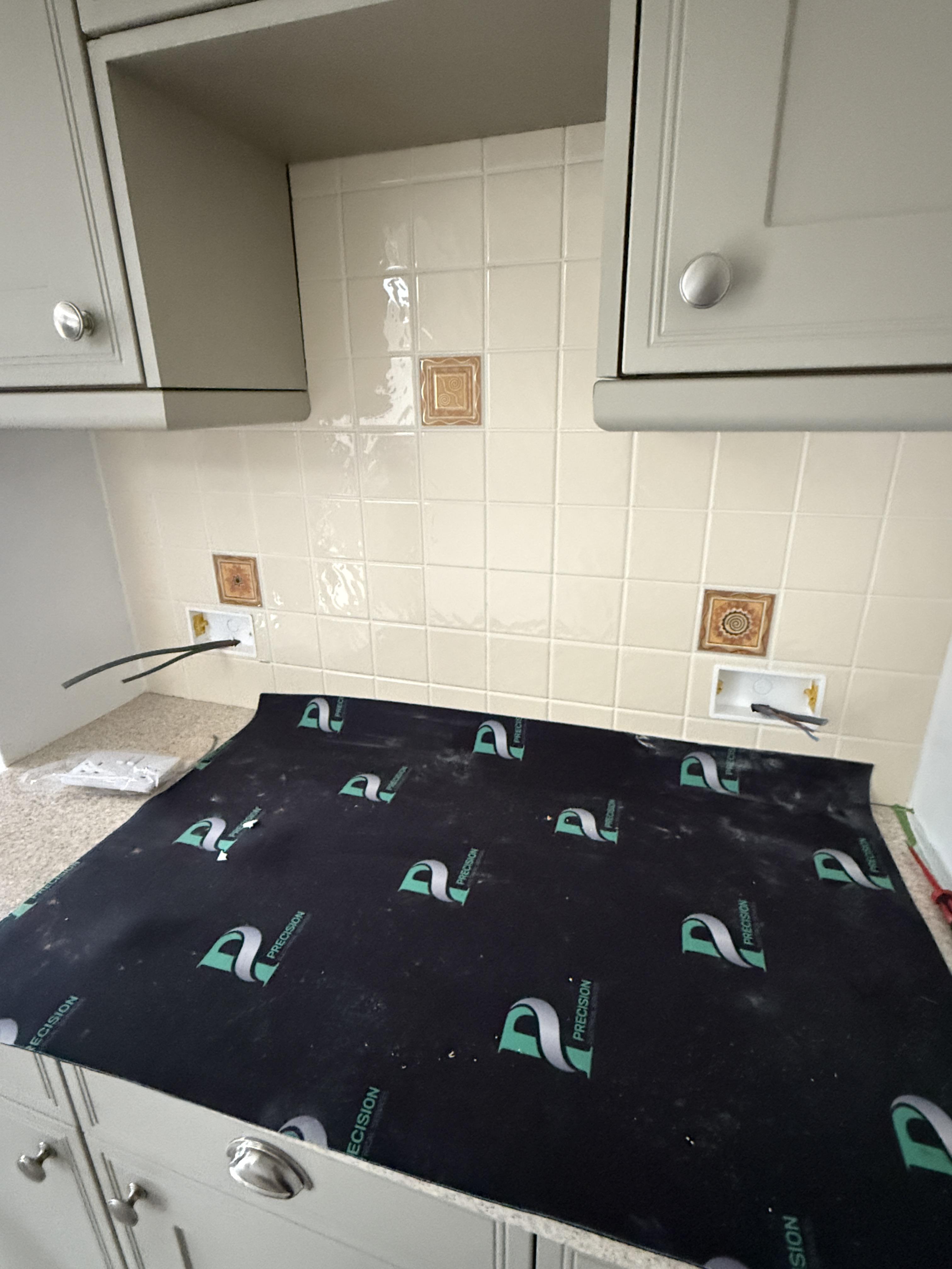 Extra Sockets Installed in a Weybridge Kitchen