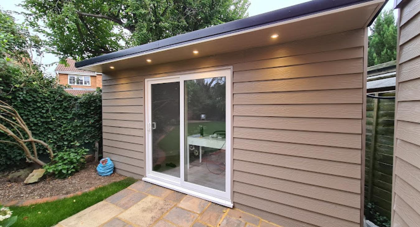 Summerhouse Electrics by Precision Electrical Services in Walton on Thames