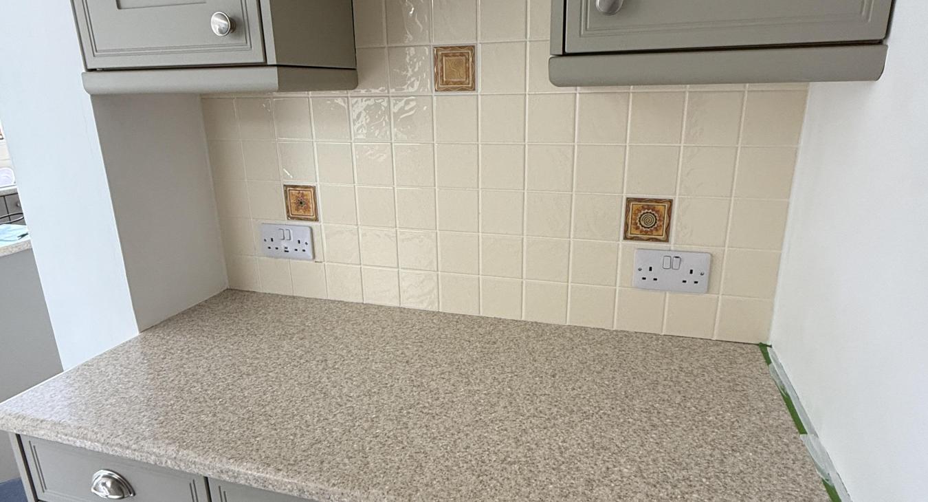 Extra Sockets Installed in a Weybridge Kitchen
