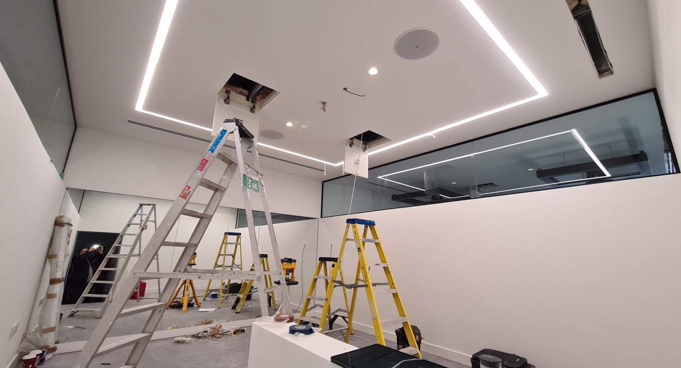 Complete Electrical Fit-Out – U-Pilates Studio, Cobham - Precision Electrical Services