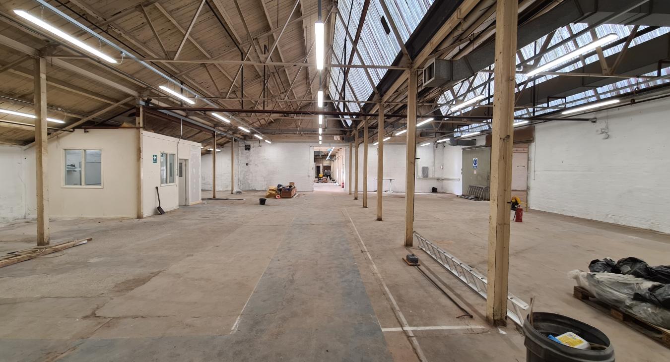 LED Lighting and Power Upgrade – Warehouse Electrical Installation - Precision Electrical Services, Walton on Thames