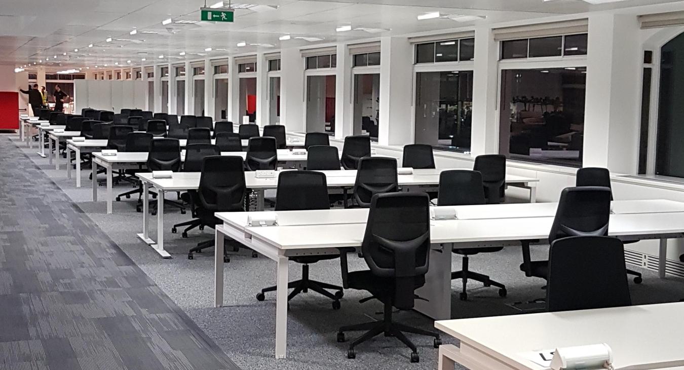 Complete Commercial Office Space Refurbishment - Precision Electrical Services, Walton on Thames