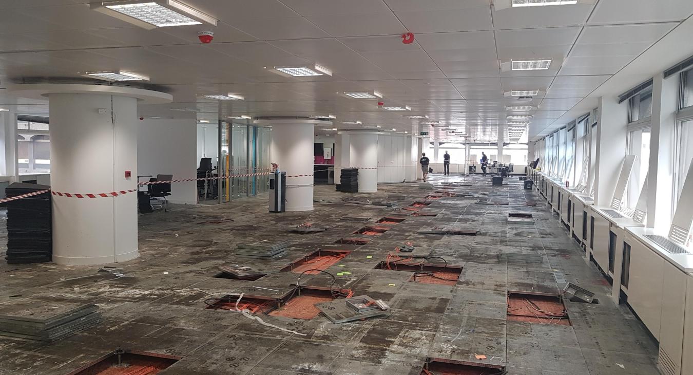 Complete Commercial Office Space Refurbishment - Precision Electrical Services, Walton on Thames