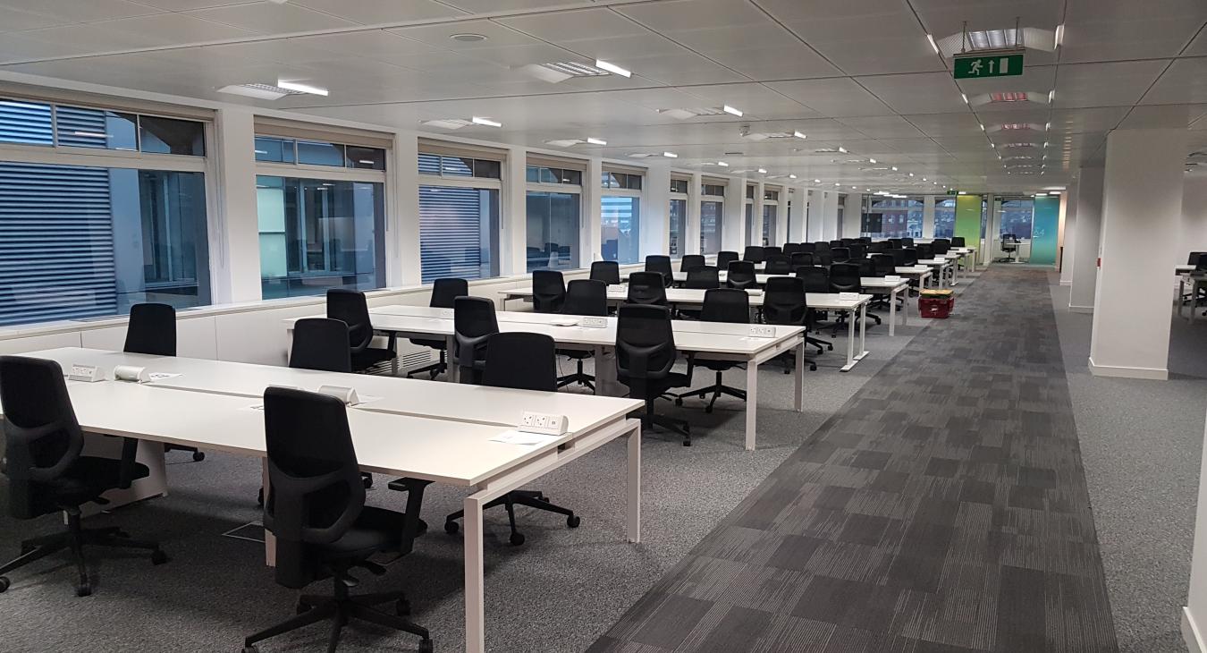 Complete Commercial Office Space Refurbishment - Precision Electrical Services, Walton on Thames