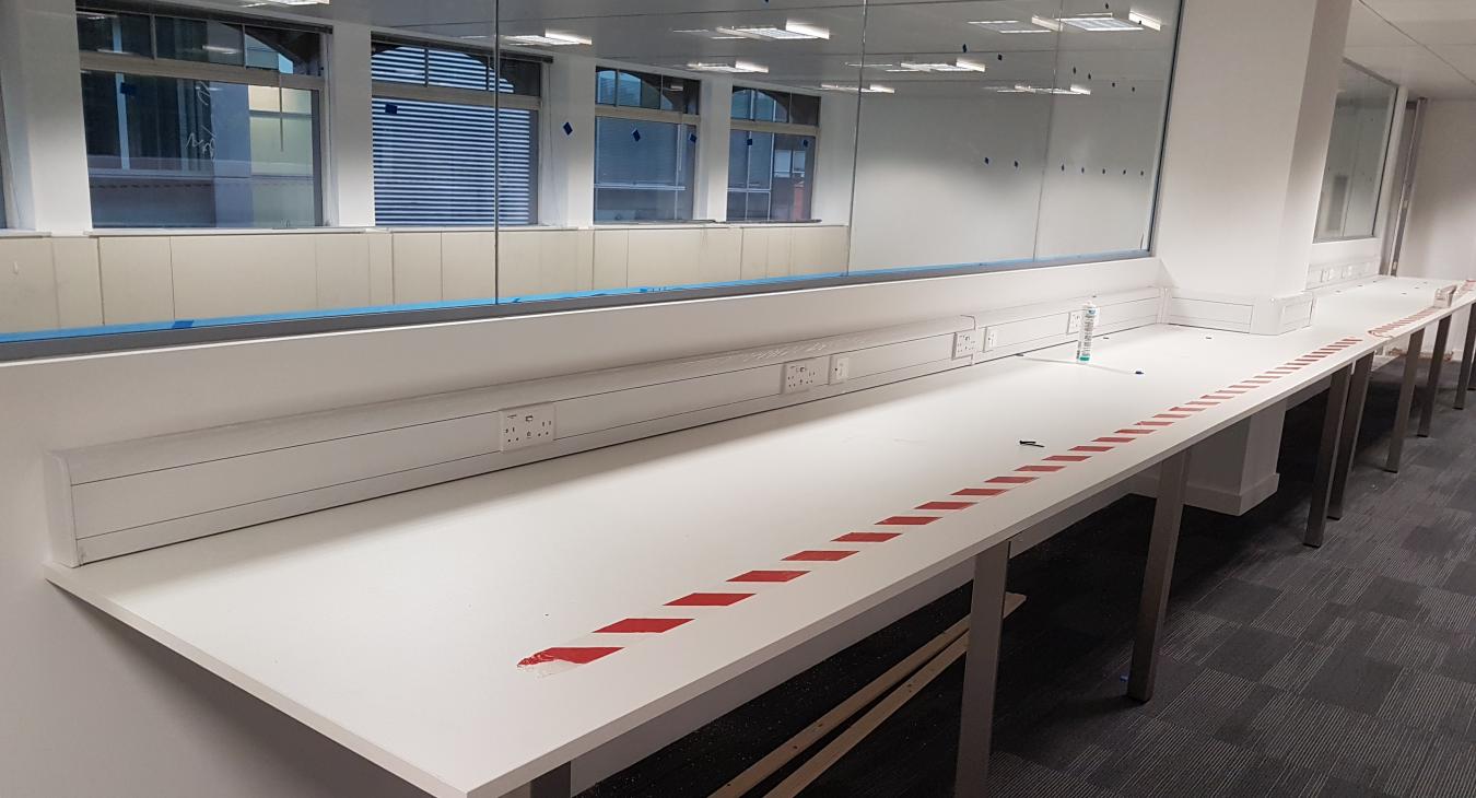 Complete Commercial Office Space Refurbishment - Precision Electrical Services, Walton on Thames