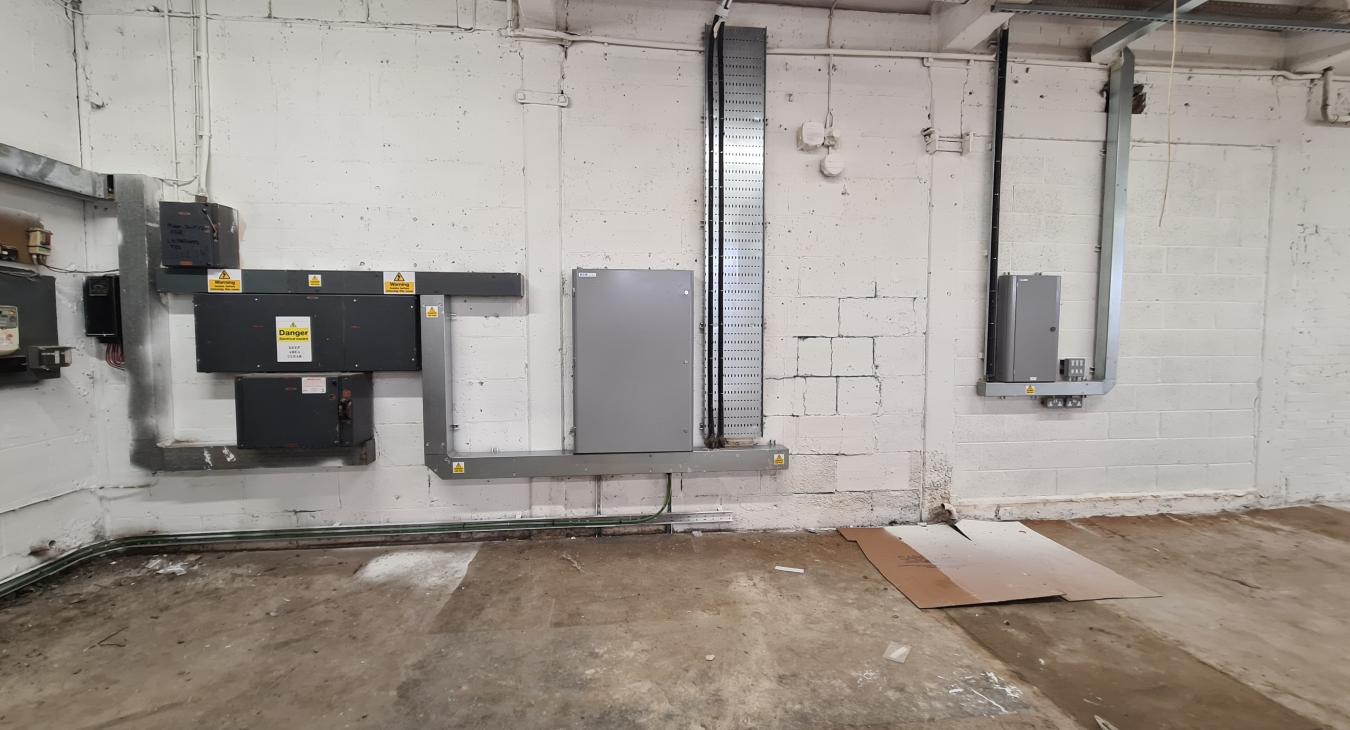Warehouse power installations