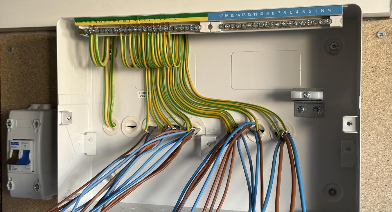 House Rewire in Weybridge with New 18th Edition Consumer Unit Installation