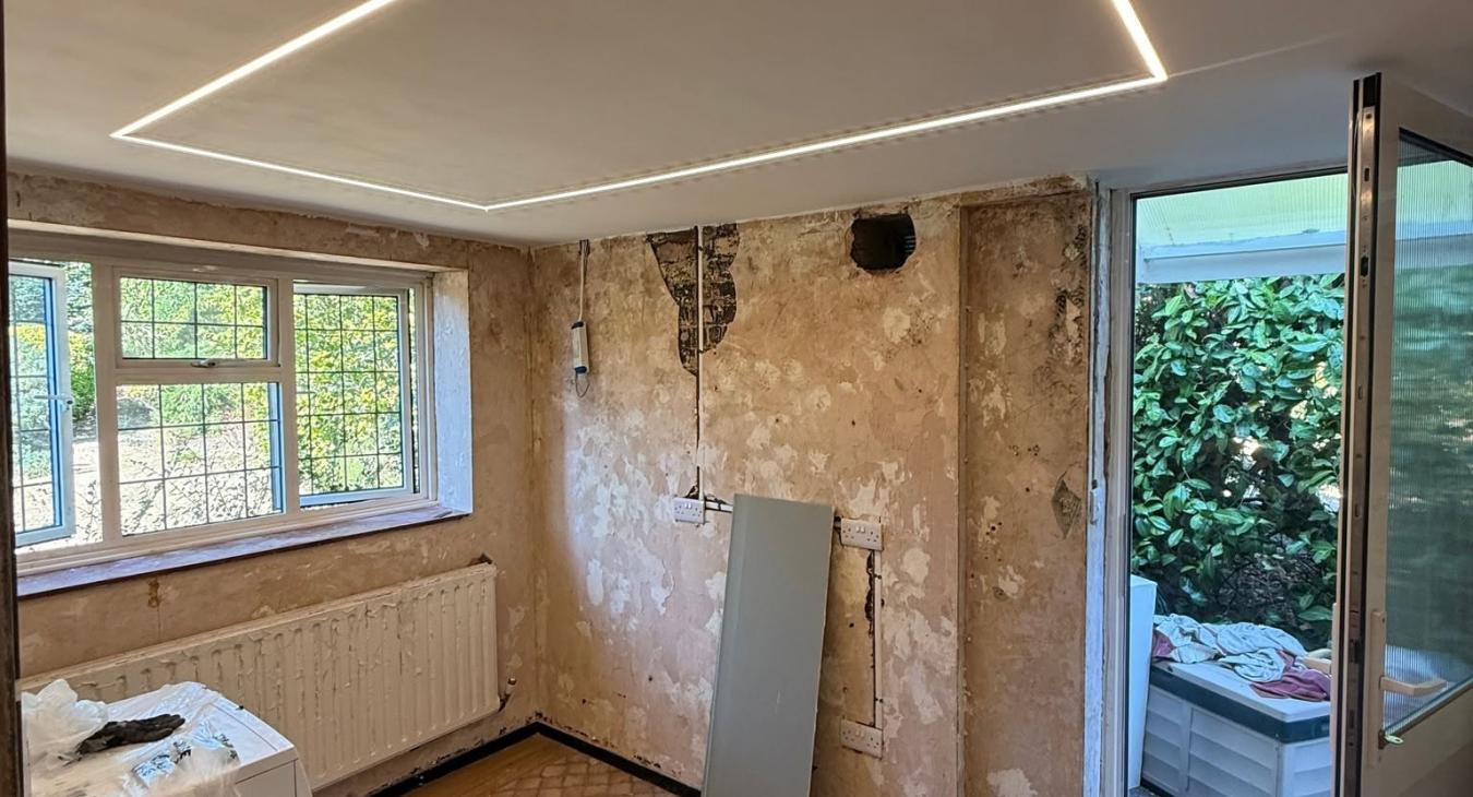 Planning lighting for a house rewire: A guide for Esher homeowners. 